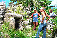 Tour El Cedral Mayan Ruins in Cozumel Mexico