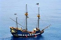 Pirate Ship in Cozumel