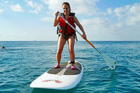 SUP Paddle Boarding Cozumel Mexico