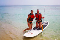 SUP Paddle Boarding Cozumel Mexico