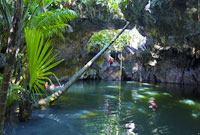Xrails to Jade Caverns - Cozumel Tours Dune Buggies