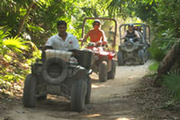 ATV at Night in Cozumel