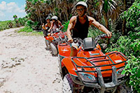 Beach ATV Tour in Cozumel Mexico