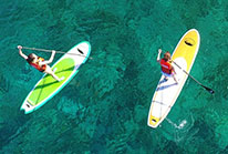 SUP Paddle Boarding Cozumel Mexico
