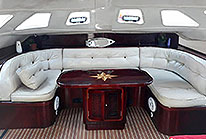 Interior Boat of Cozumel Luxury Catamaran
